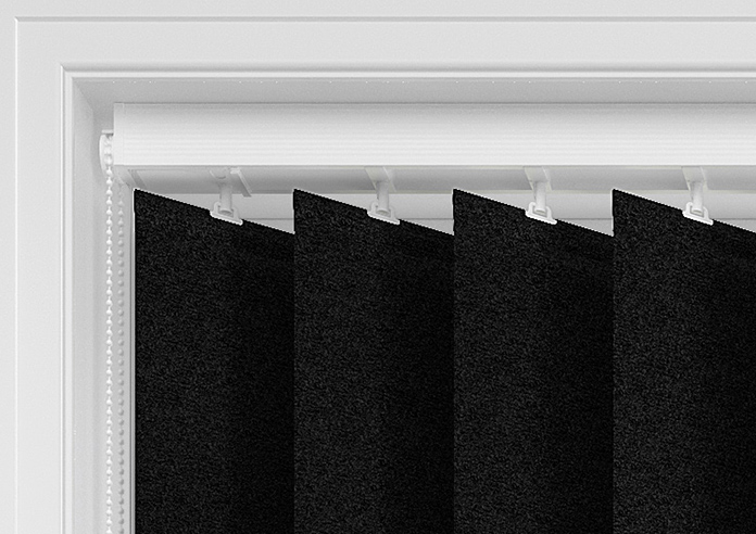 Shimmer (Blackout), Jet - Vertical Blind - Image 11